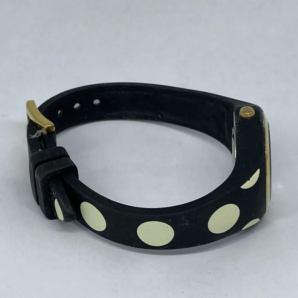 Kate Spade Rumsey 0610 Womens Black Plastic Analog Black Dial Quartz Watch XX590